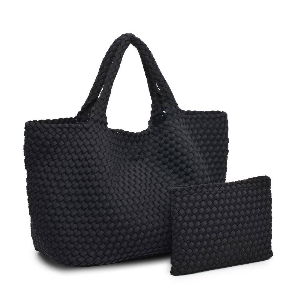 Sky's The Limit - Large Woven Neoprene Tote