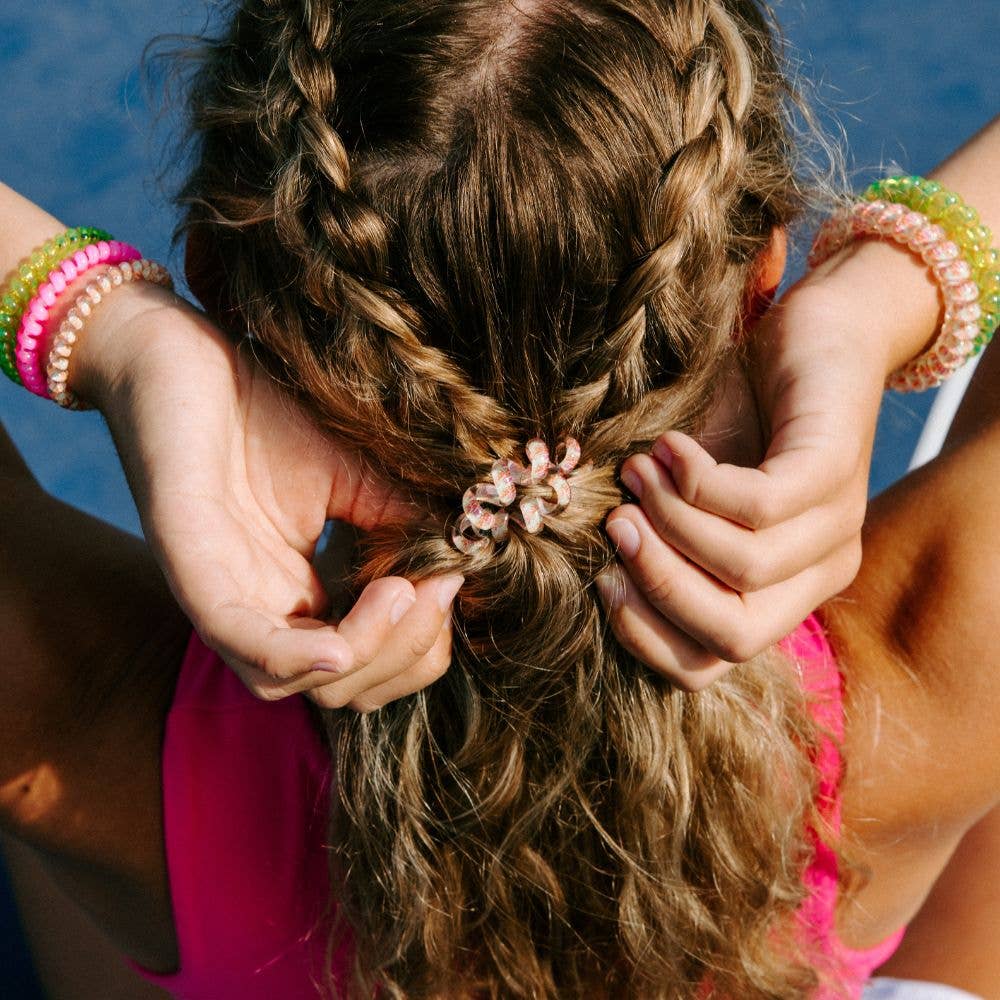 Spiral Hair Coils | Large | Tropical Punch Hair Ties