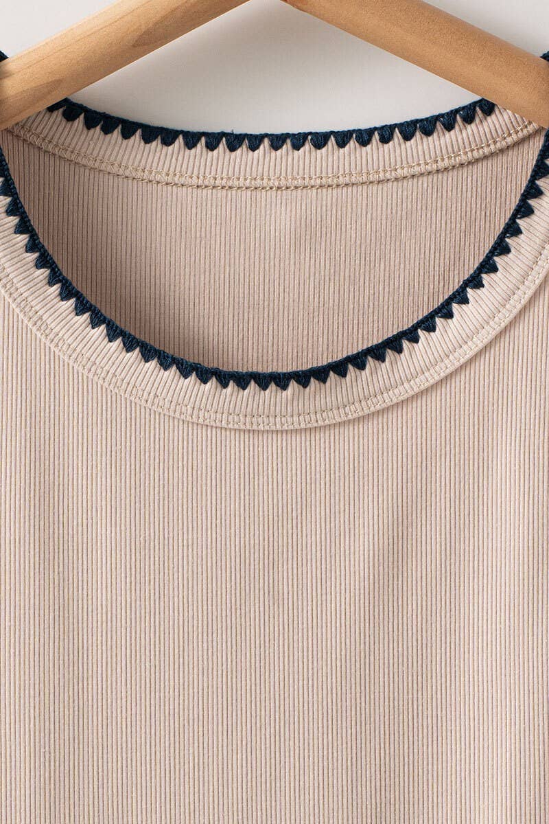 SYDNEY STRUCTURE KNIT TANK TOP