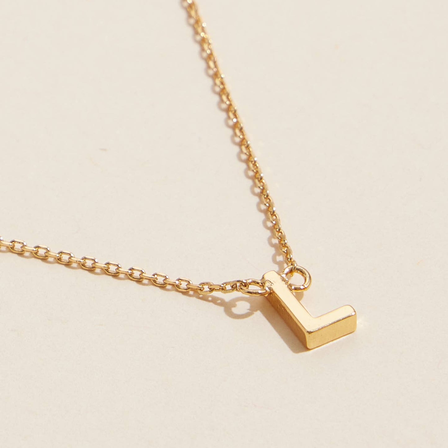 16PCS - Assorted Monogram Pendant Necklaces