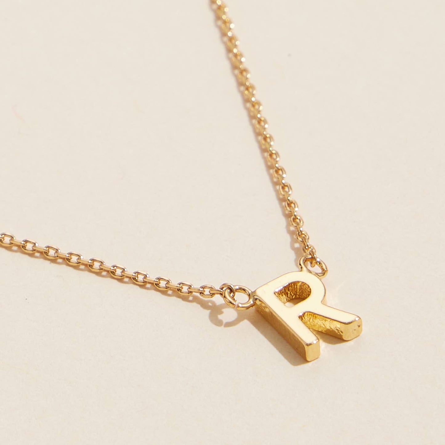 16PCS - Assorted Monogram Pendant Necklaces