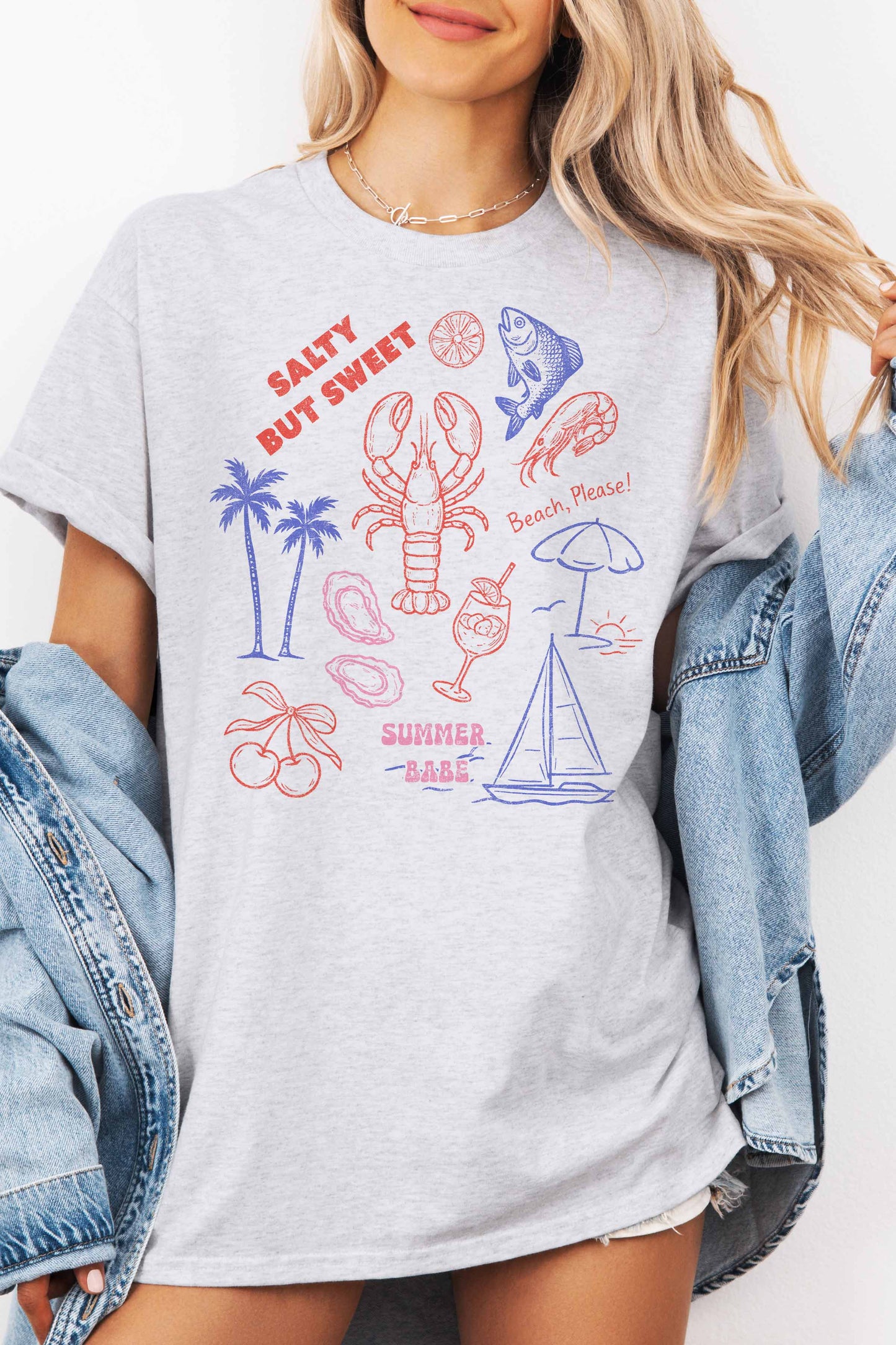 SALTY BUT SWEET OVERSIZED TEE