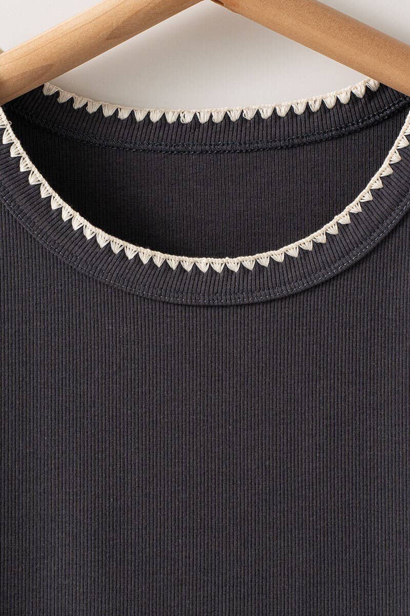 SYDNEY STRUCTURE KNIT TANK TOP