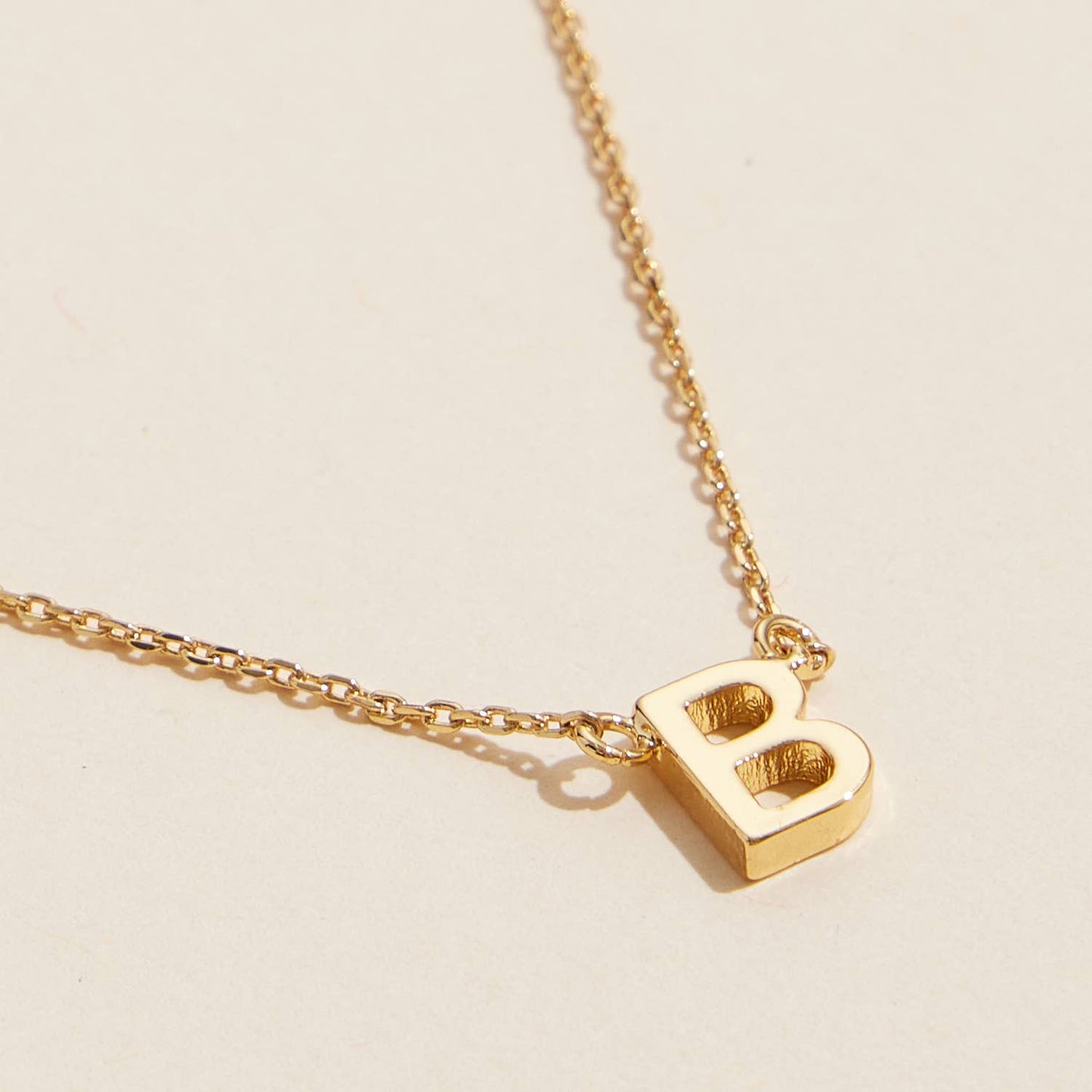 16PCS - Assorted Monogram Pendant Necklaces