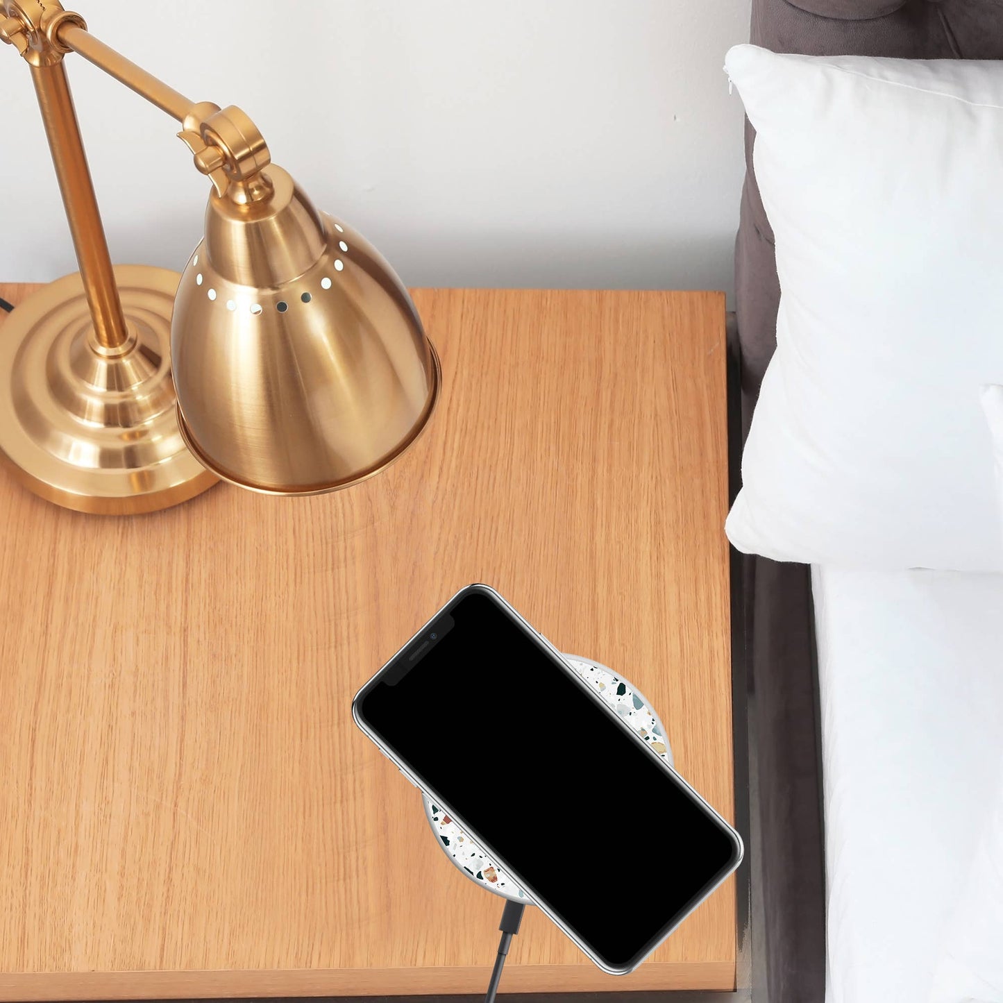 Wood Wireless Charging Disk