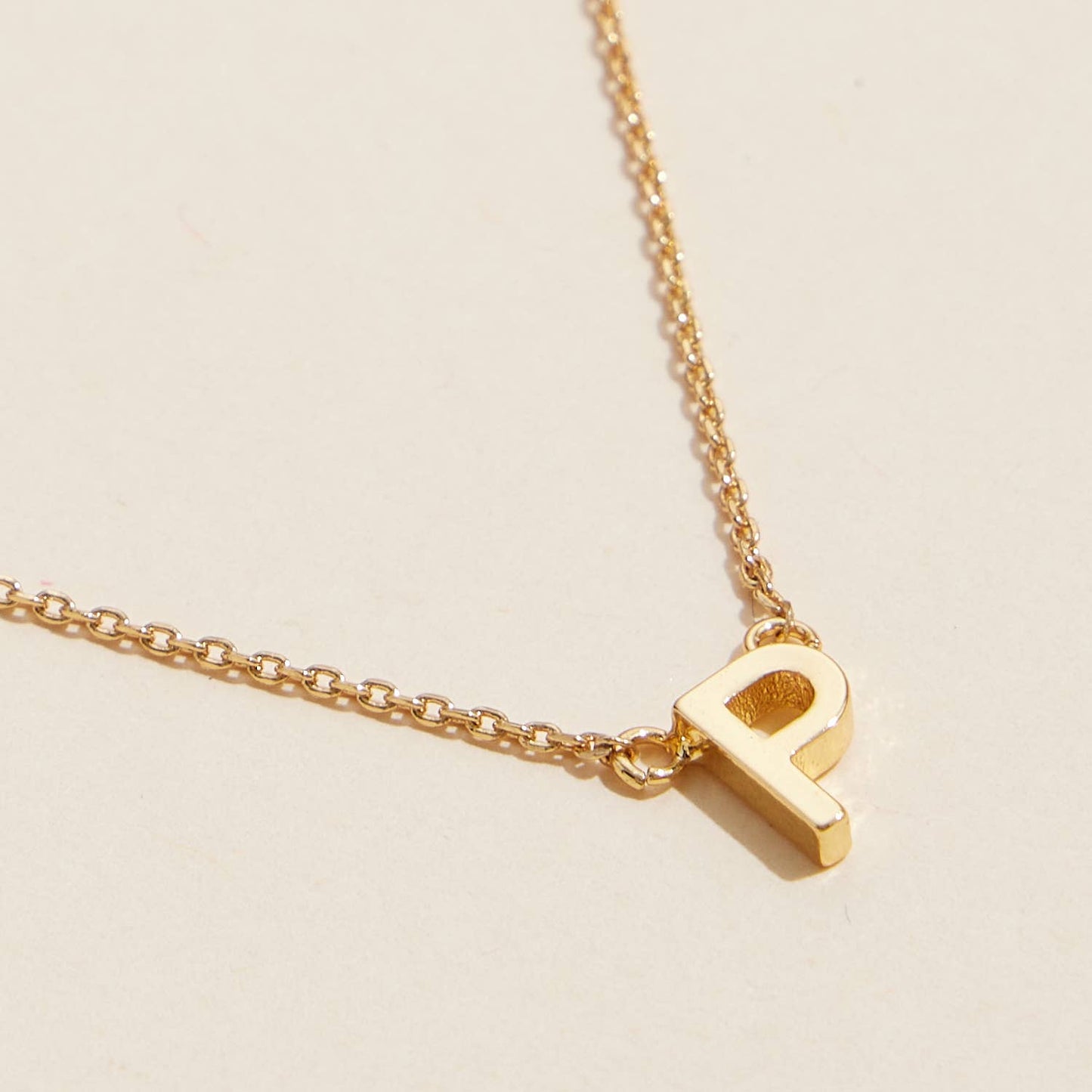 16PCS - Assorted Monogram Pendant Necklaces