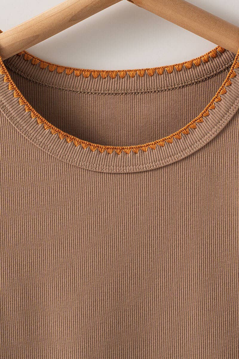 SYDNEY STRUCTURE KNIT TANK TOP