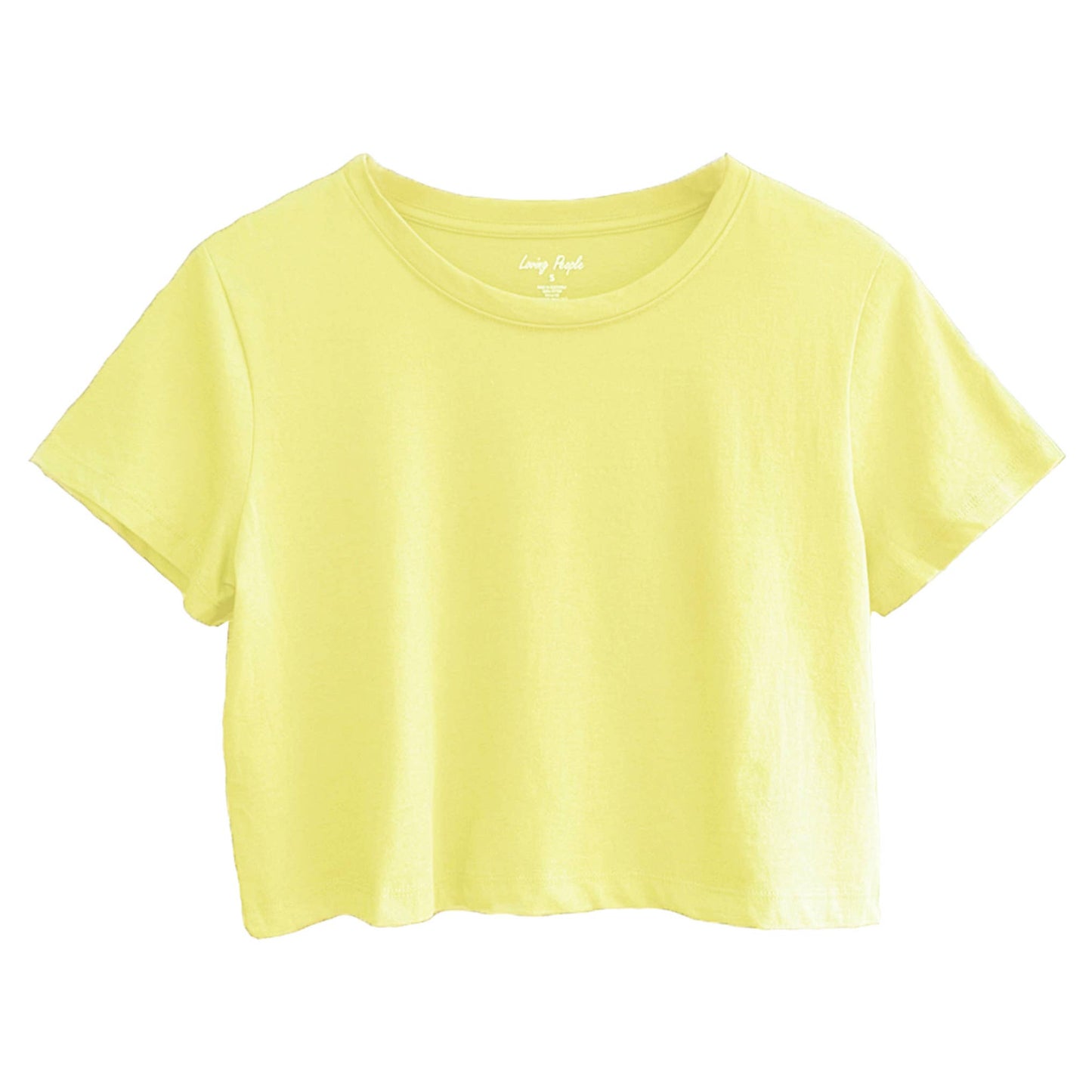 Premium cotton cropped tees