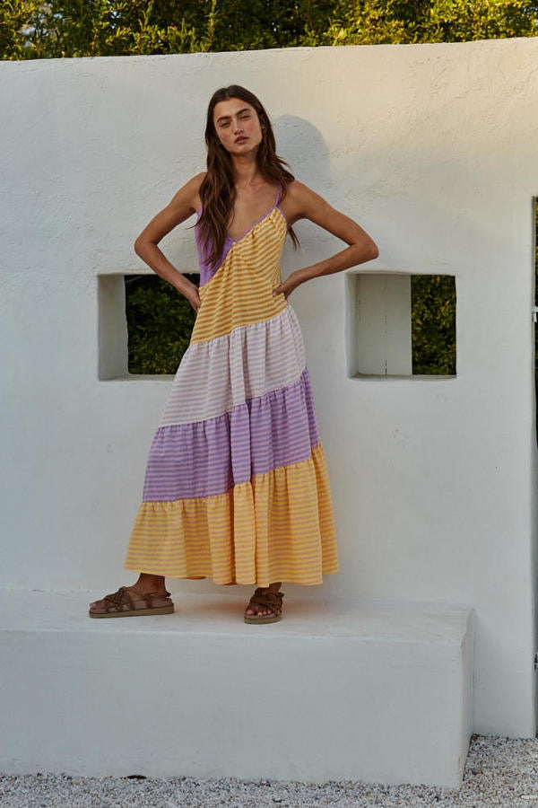 Bronwyn Striped Maxi