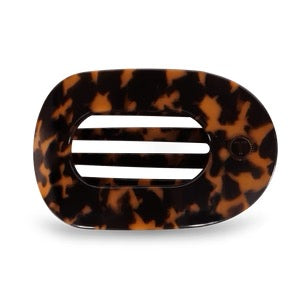 Teleties Large Flat Round Hair Clip