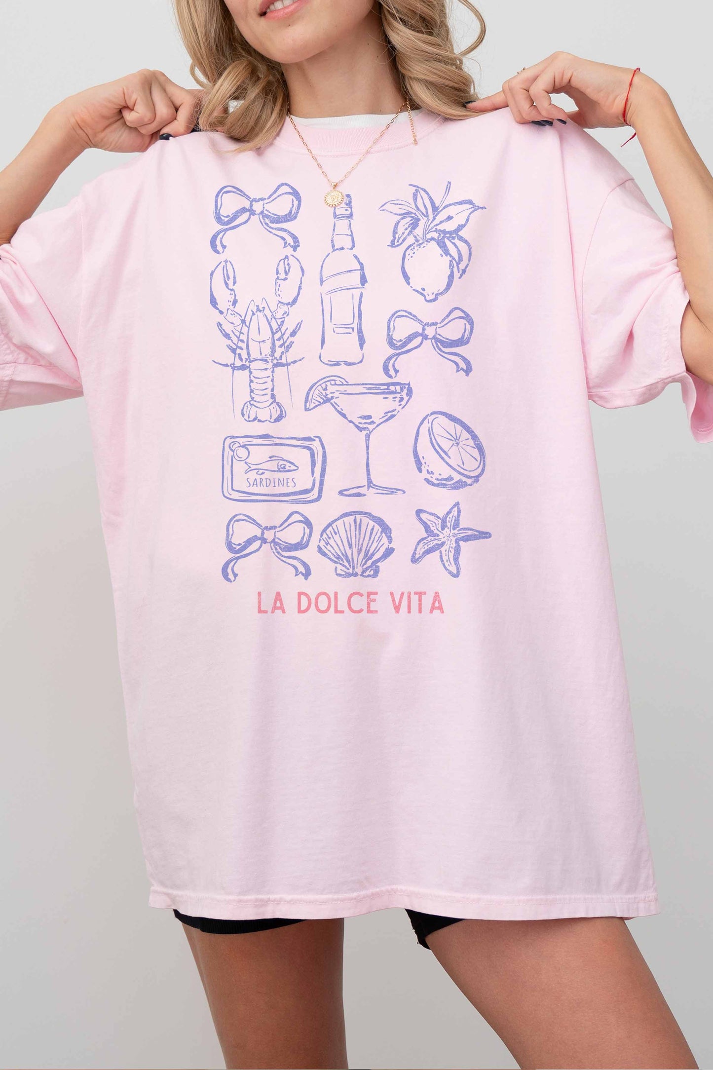LA DOLCE VITA OVERSIZED TEE
