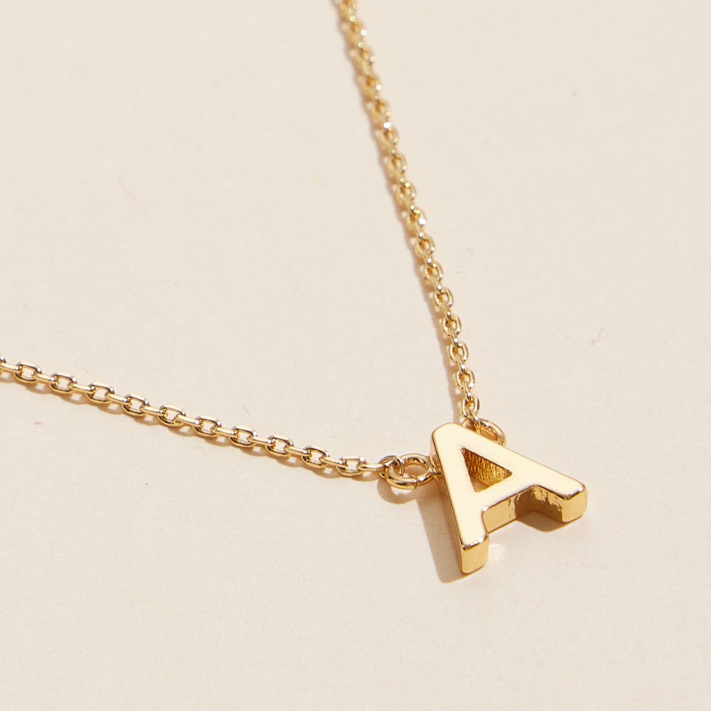 16PCS - Assorted Monogram Pendant Necklaces