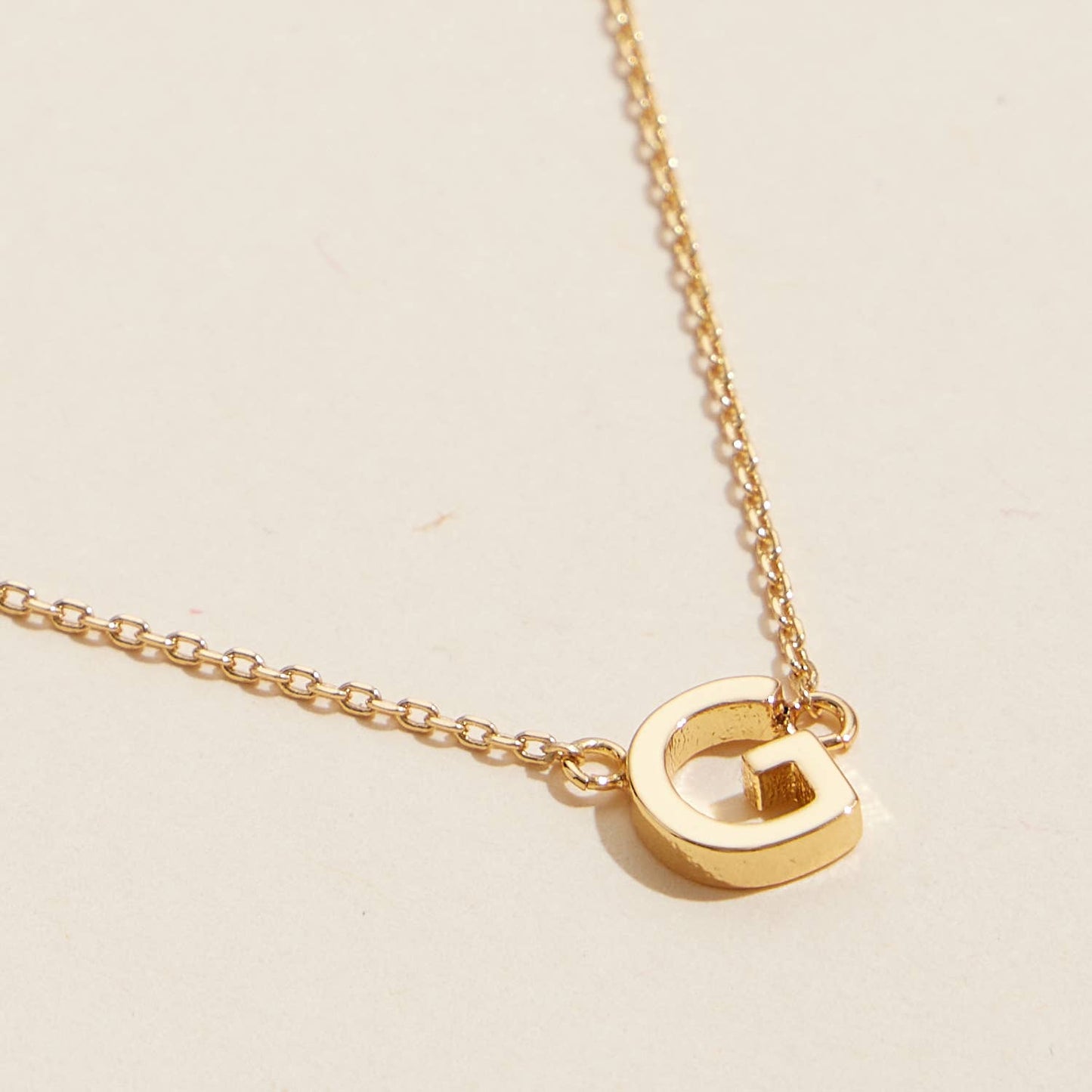16PCS - Assorted Monogram Pendant Necklaces