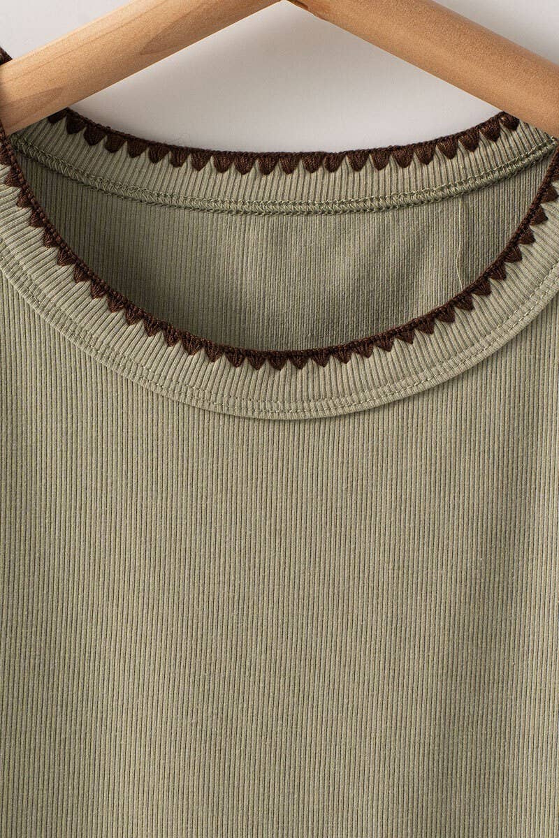 SYDNEY STRUCTURE KNIT TANK TOP