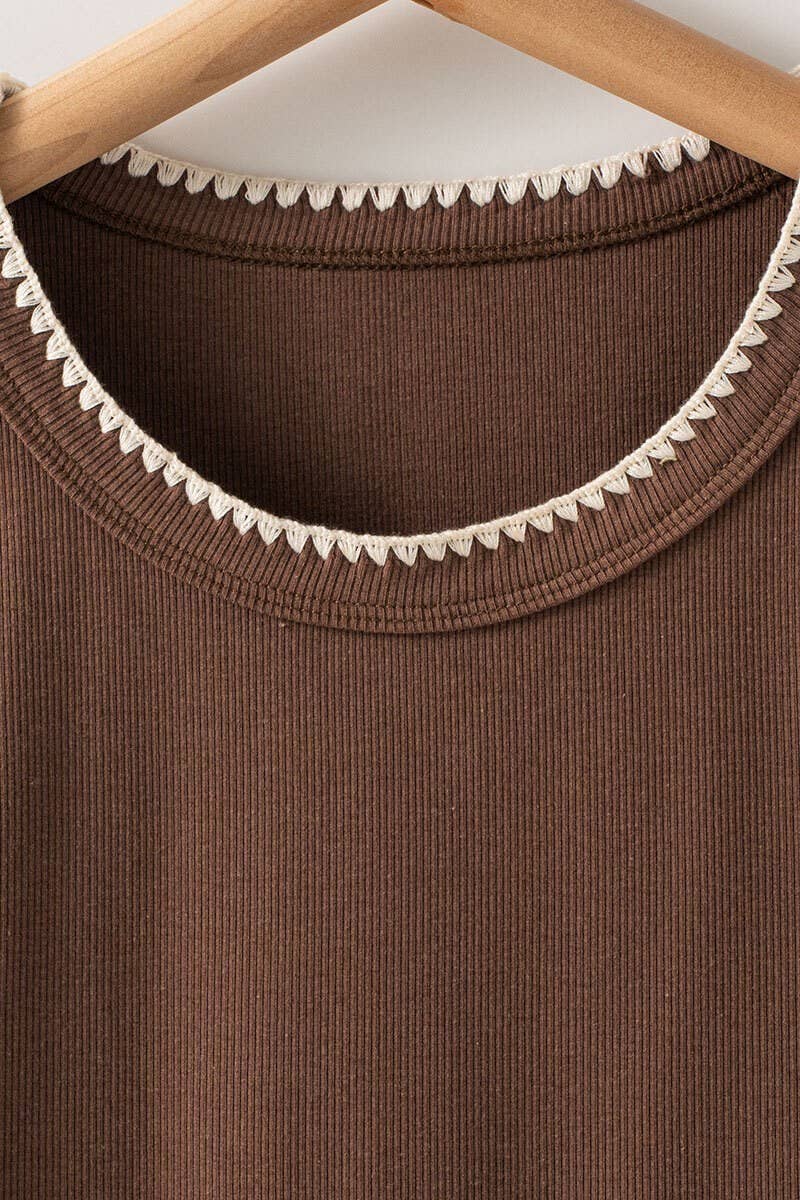 SYDNEY STRUCTURE KNIT TANK TOP