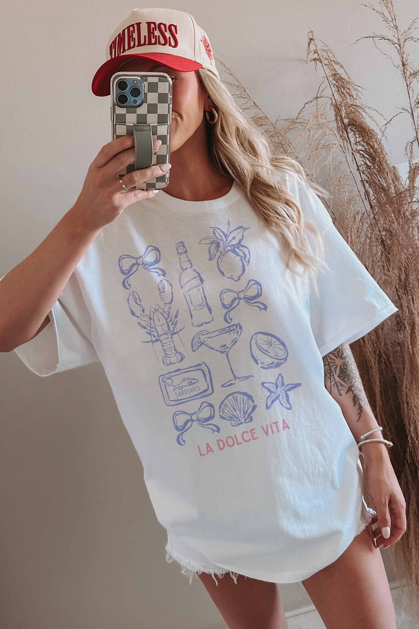LA DOLCE VITA OVERSIZED TEE