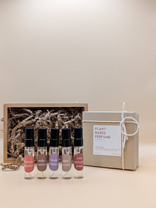 Plant-Based Perfume Sample Set