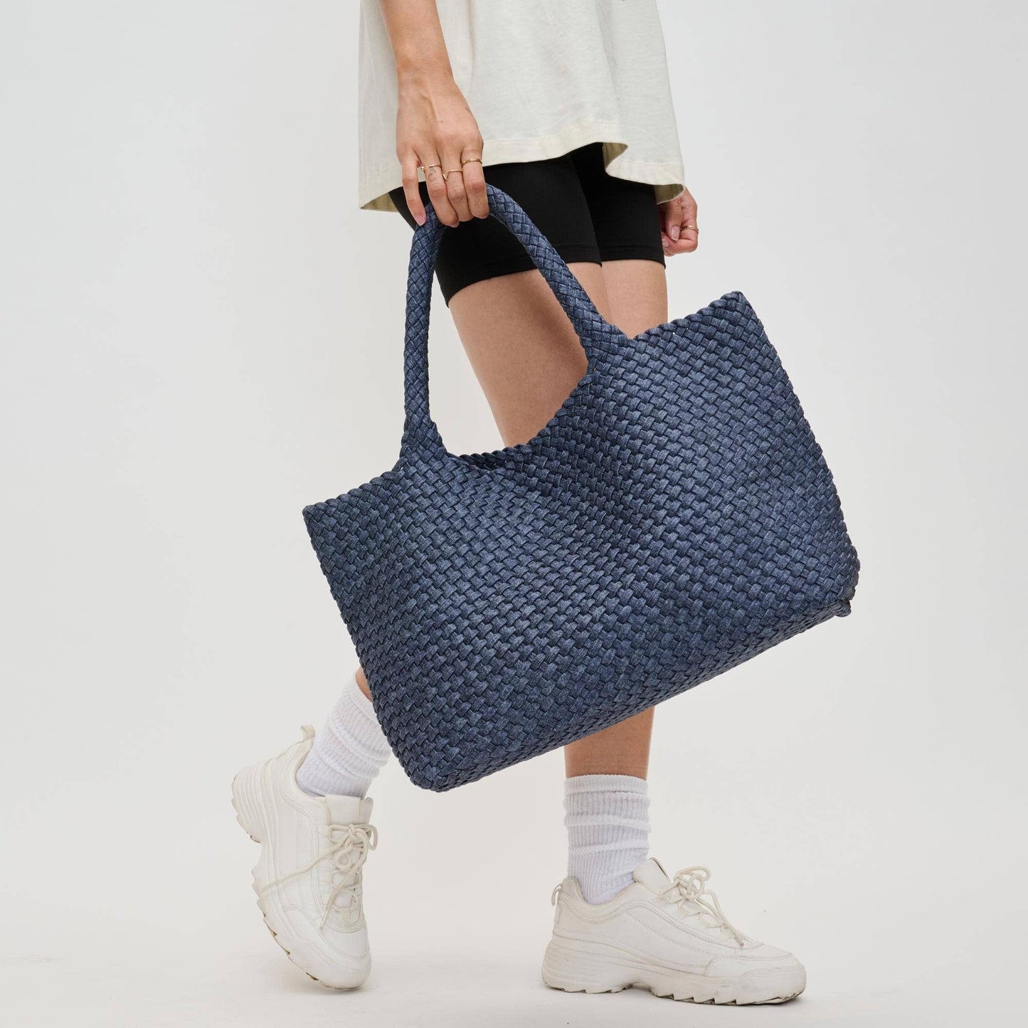 Sky's The Limit - Large Woven Neoprene Tote