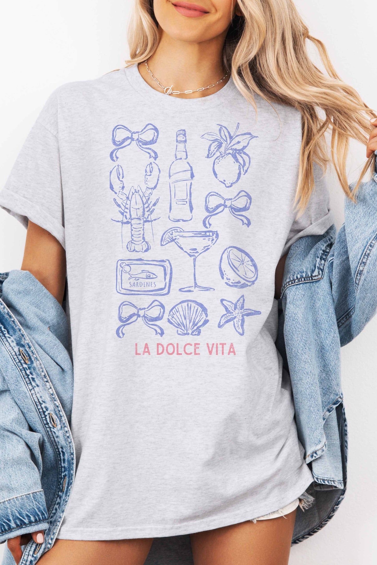 LA DOLCE VITA OVERSIZED TEE