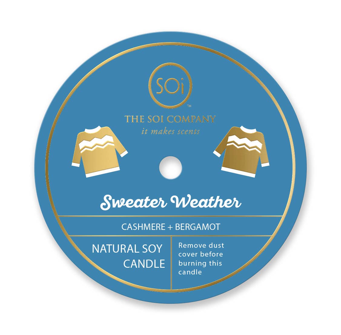 Sweater Weather  12oz  Icon Candle
