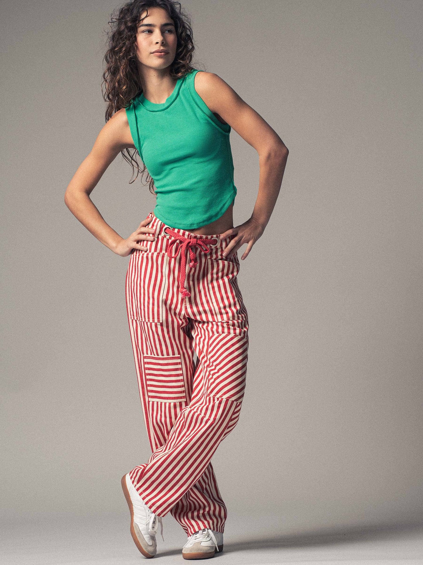 Ribbed Slim Fit Sleeveless Tank Top