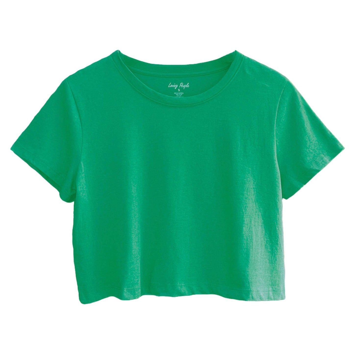 Premium cotton cropped tees