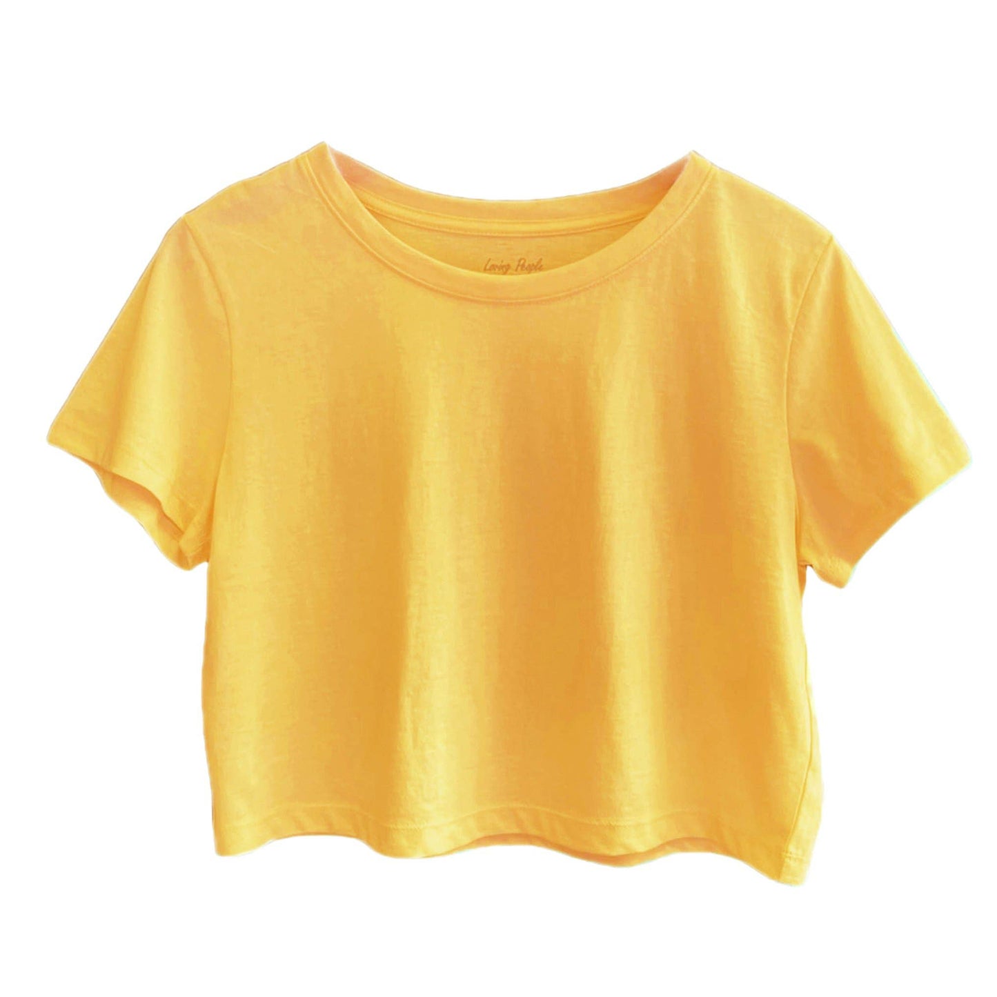 Premium cotton cropped tees