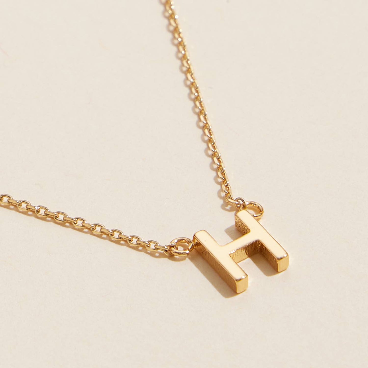 16PCS - Assorted Monogram Pendant Necklaces