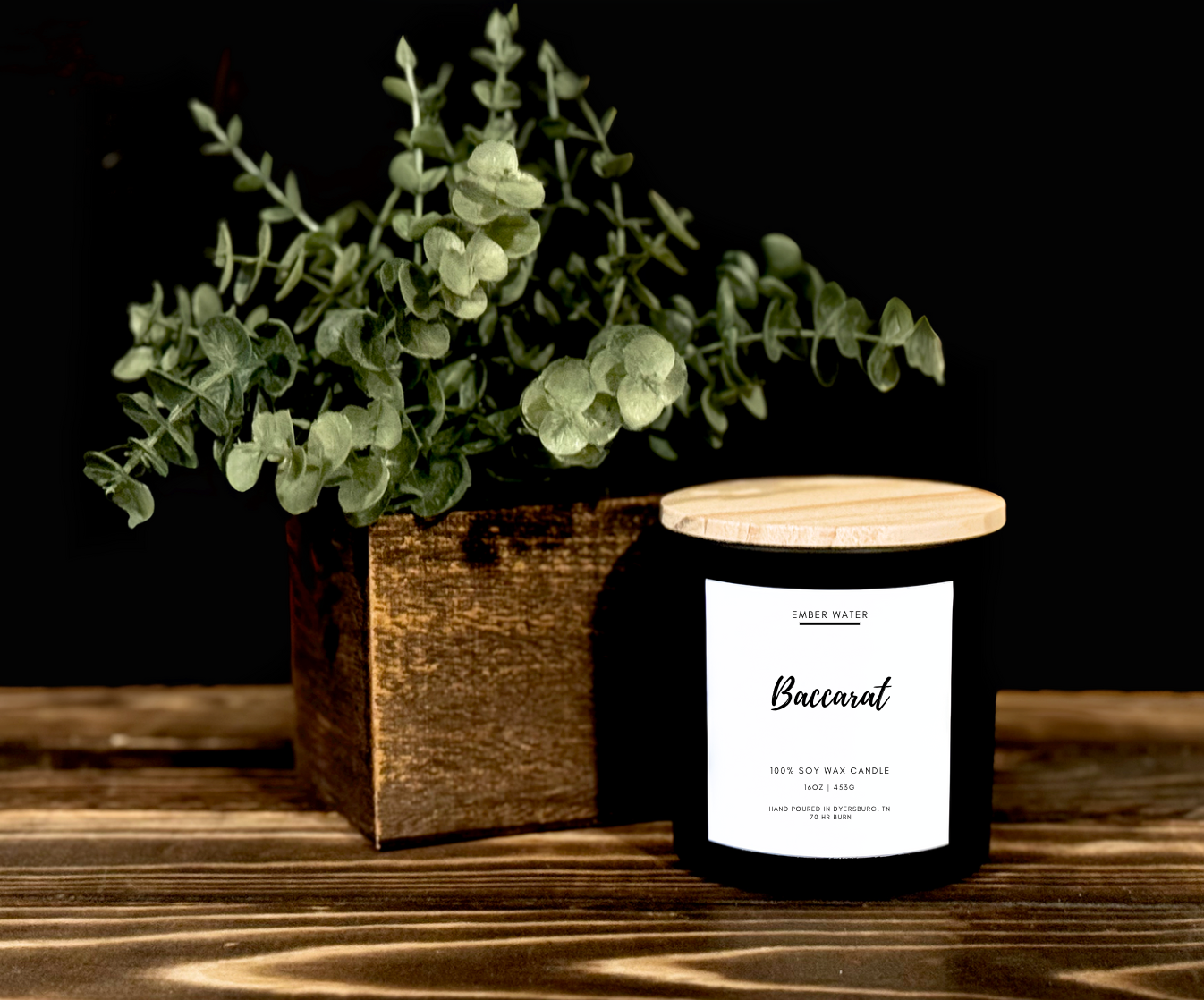 Baccarat 16 oz 100% Soy Candle  