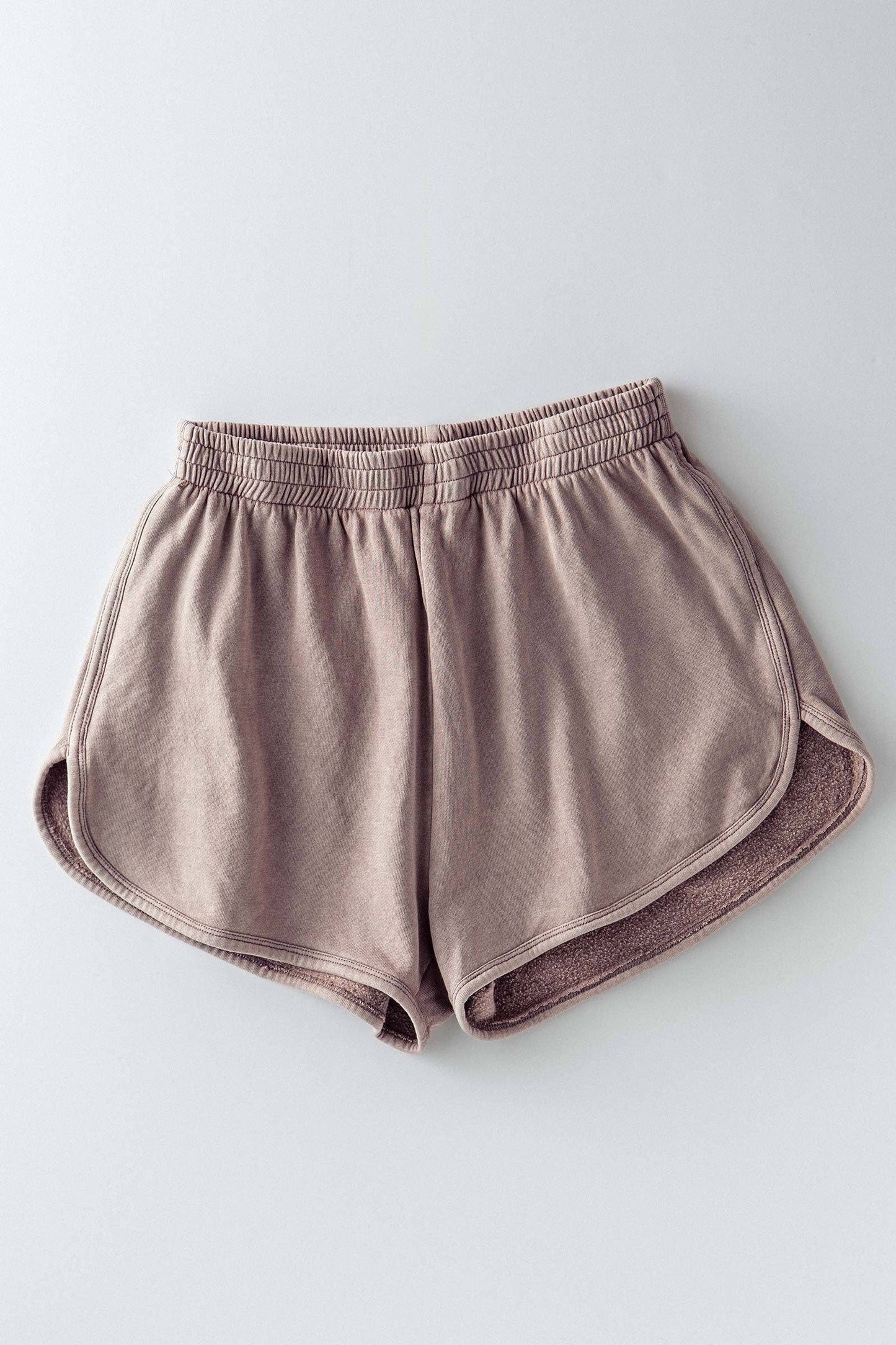 French Terry High Rise Lounge Shorts