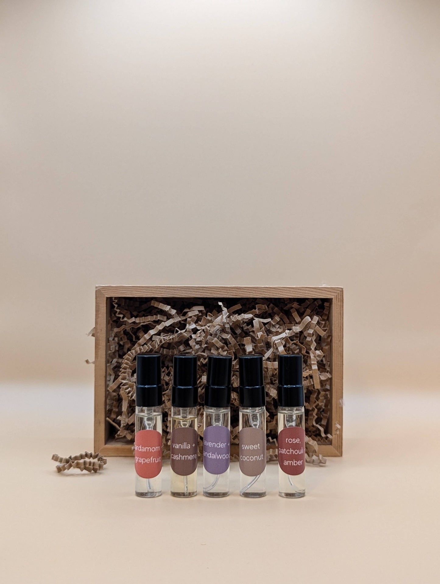 Plant-Based Perfume Sample Set