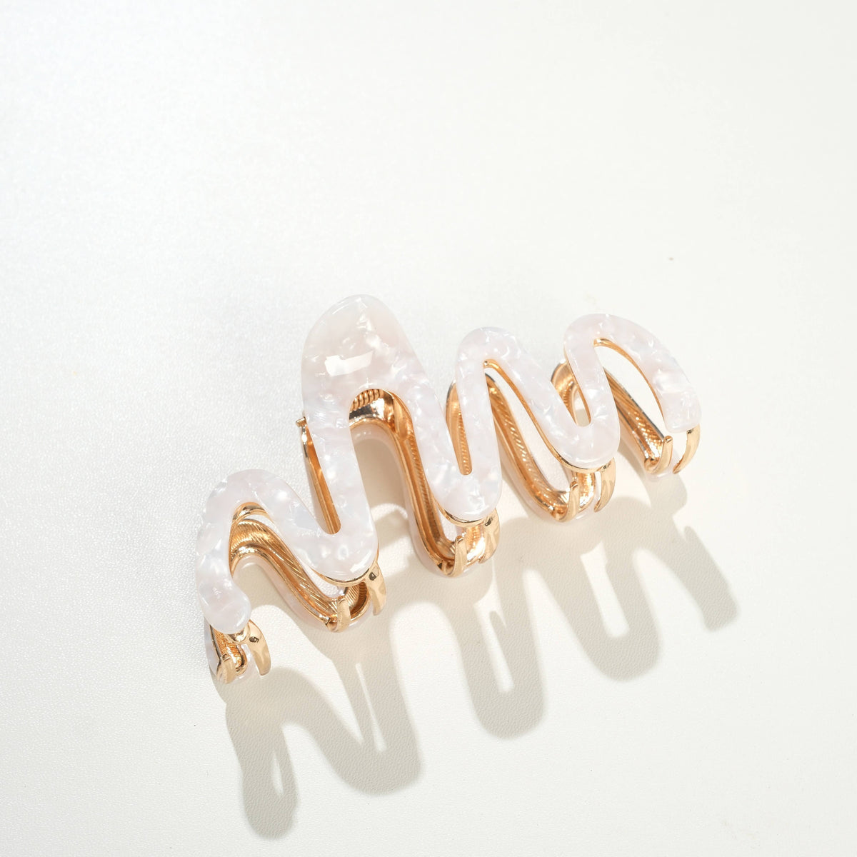 Willow Coastal Metal Squiggle Claw Clip - Large