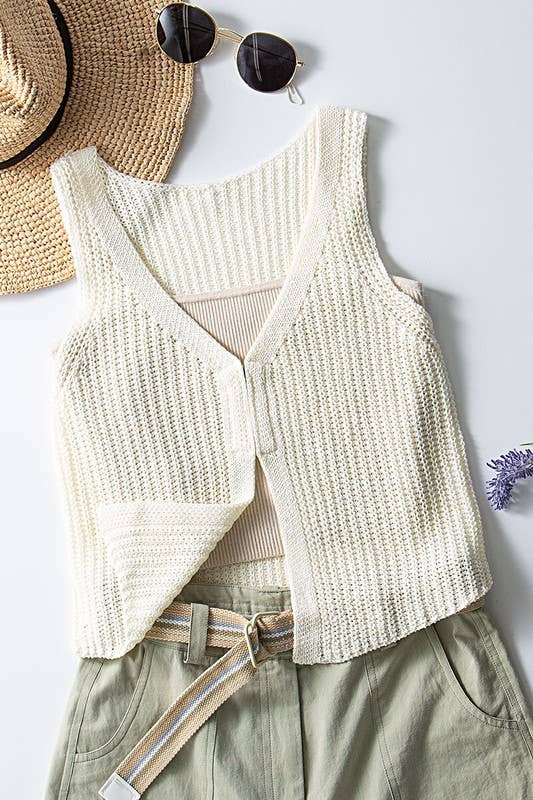 MAISIE CROTCHET BOHO CROP TOPS