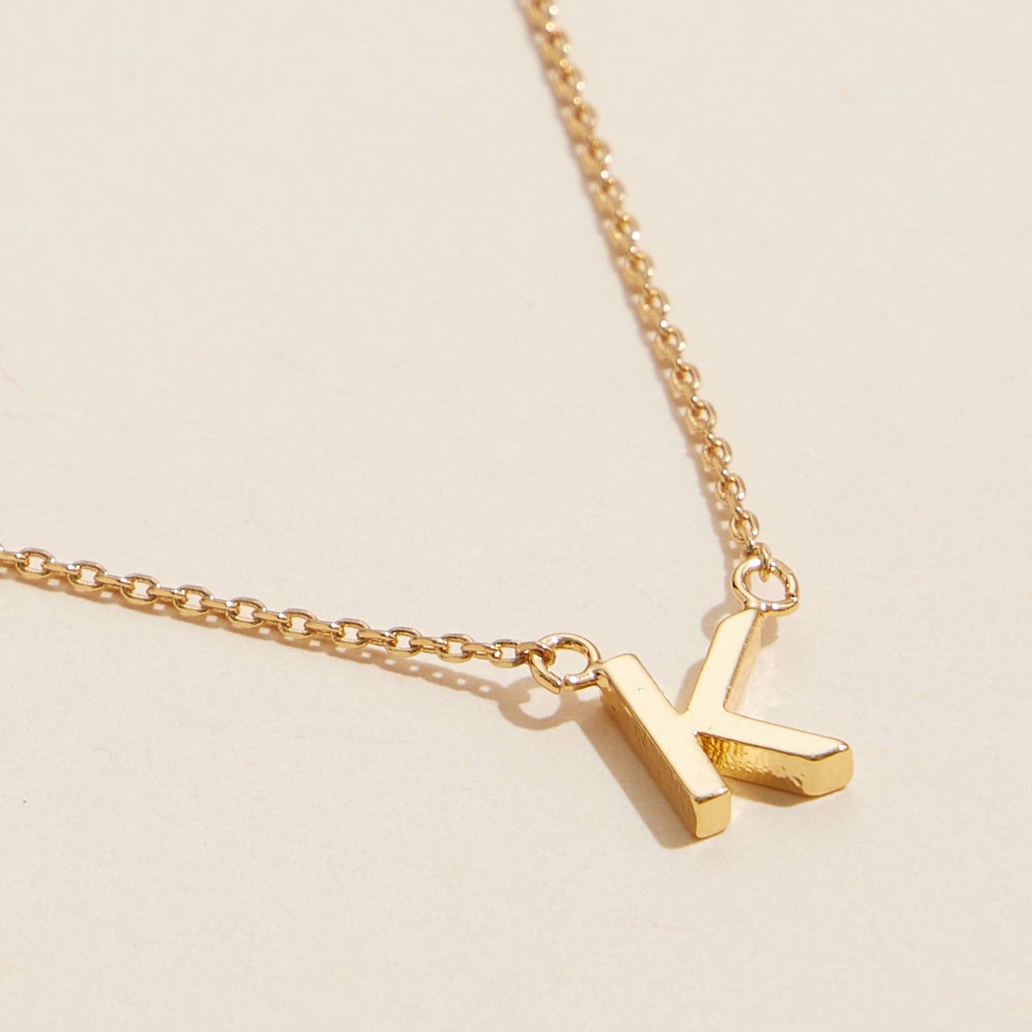 16PCS - Assorted Monogram Pendant Necklaces