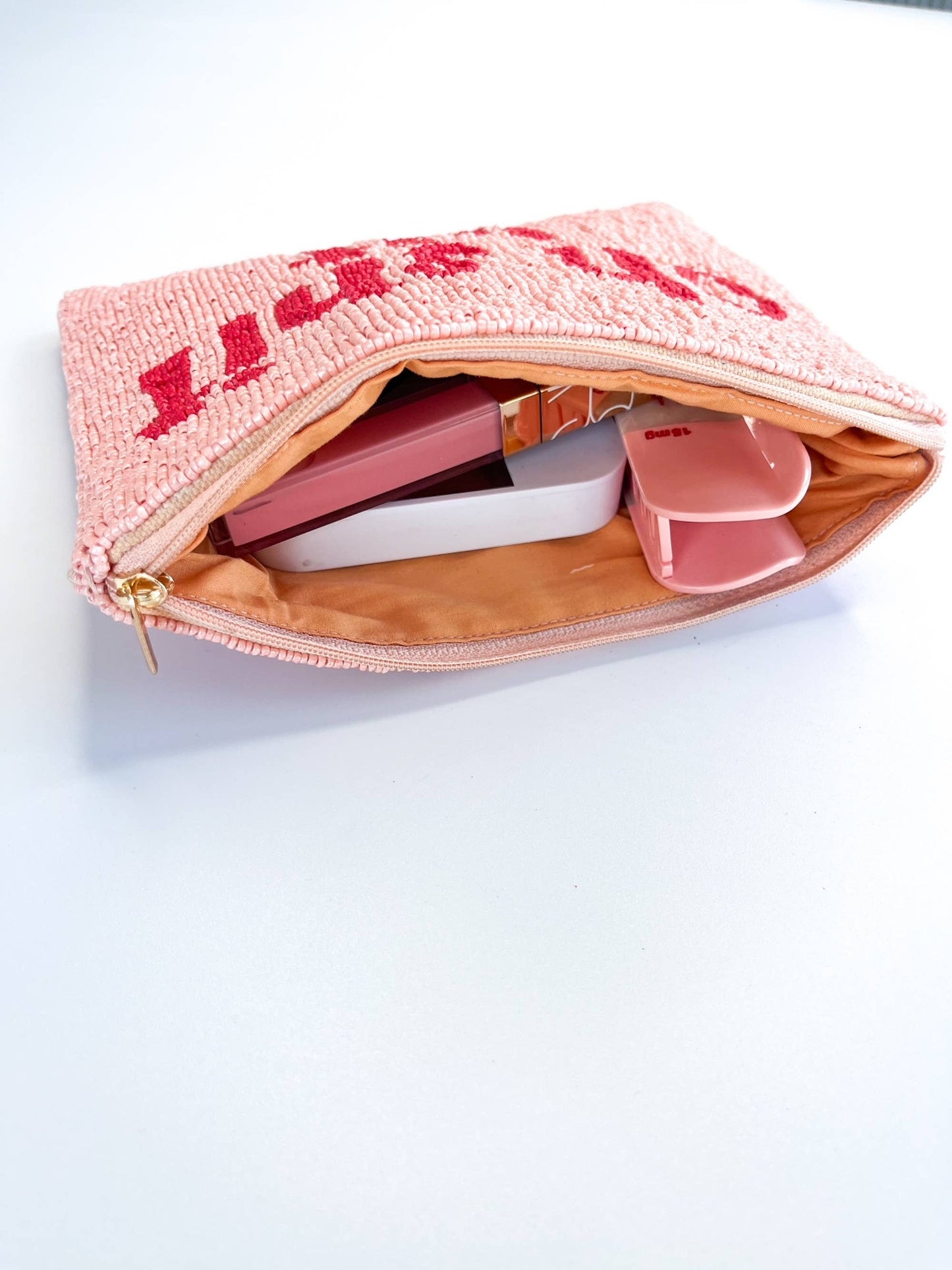 Oh Shit Kit - Handmade Beaded Make Up Bag