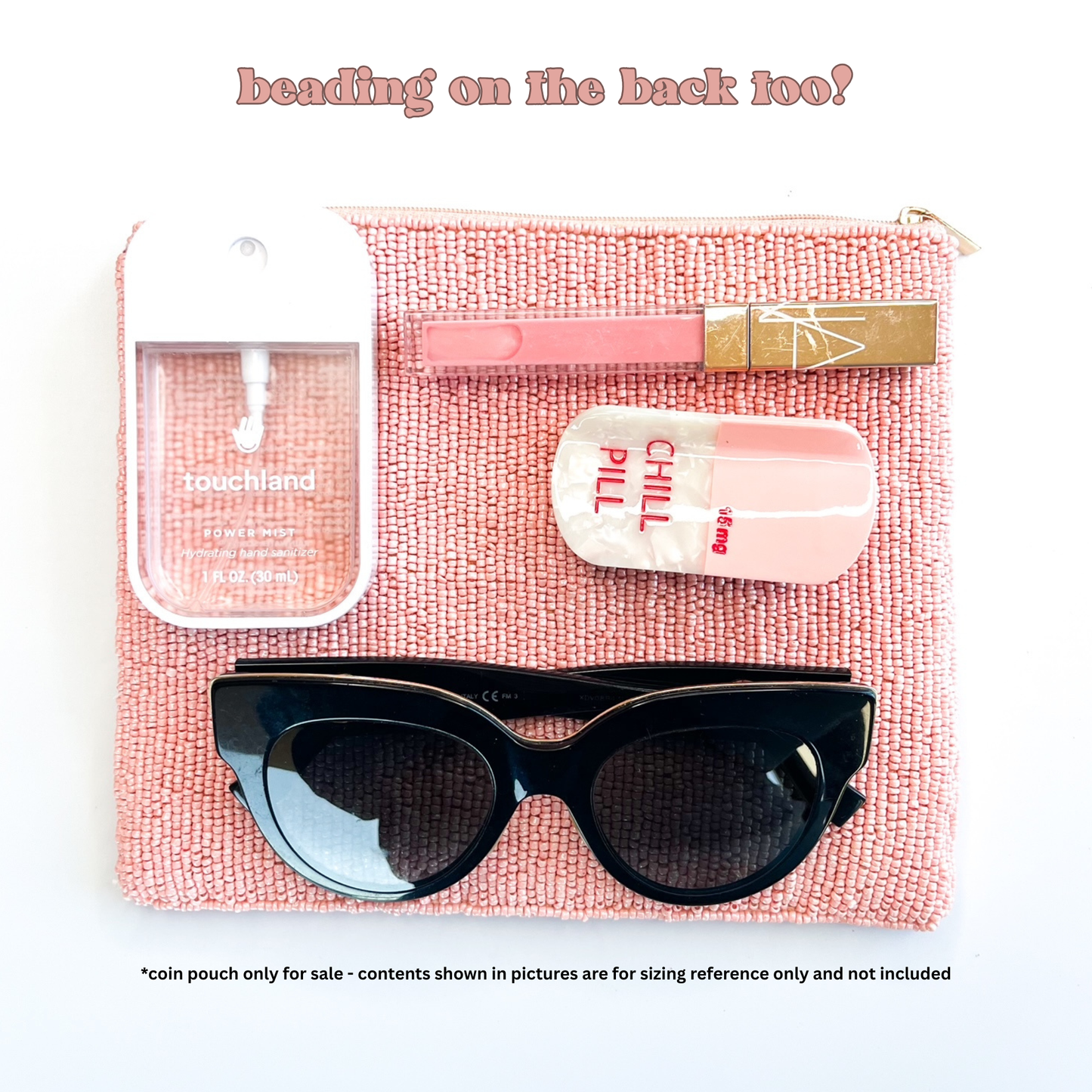 Oh Shit Kit - Handmade Beaded Make Up Bag