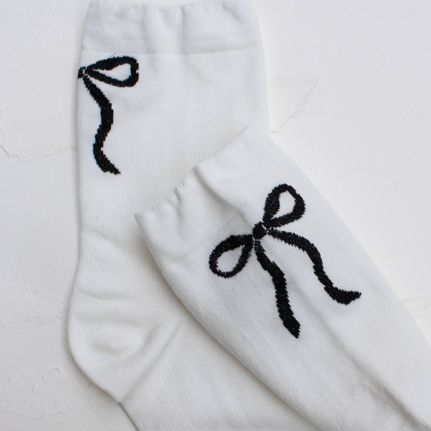 Women's Holiday Ribbon Bow Casual Socks