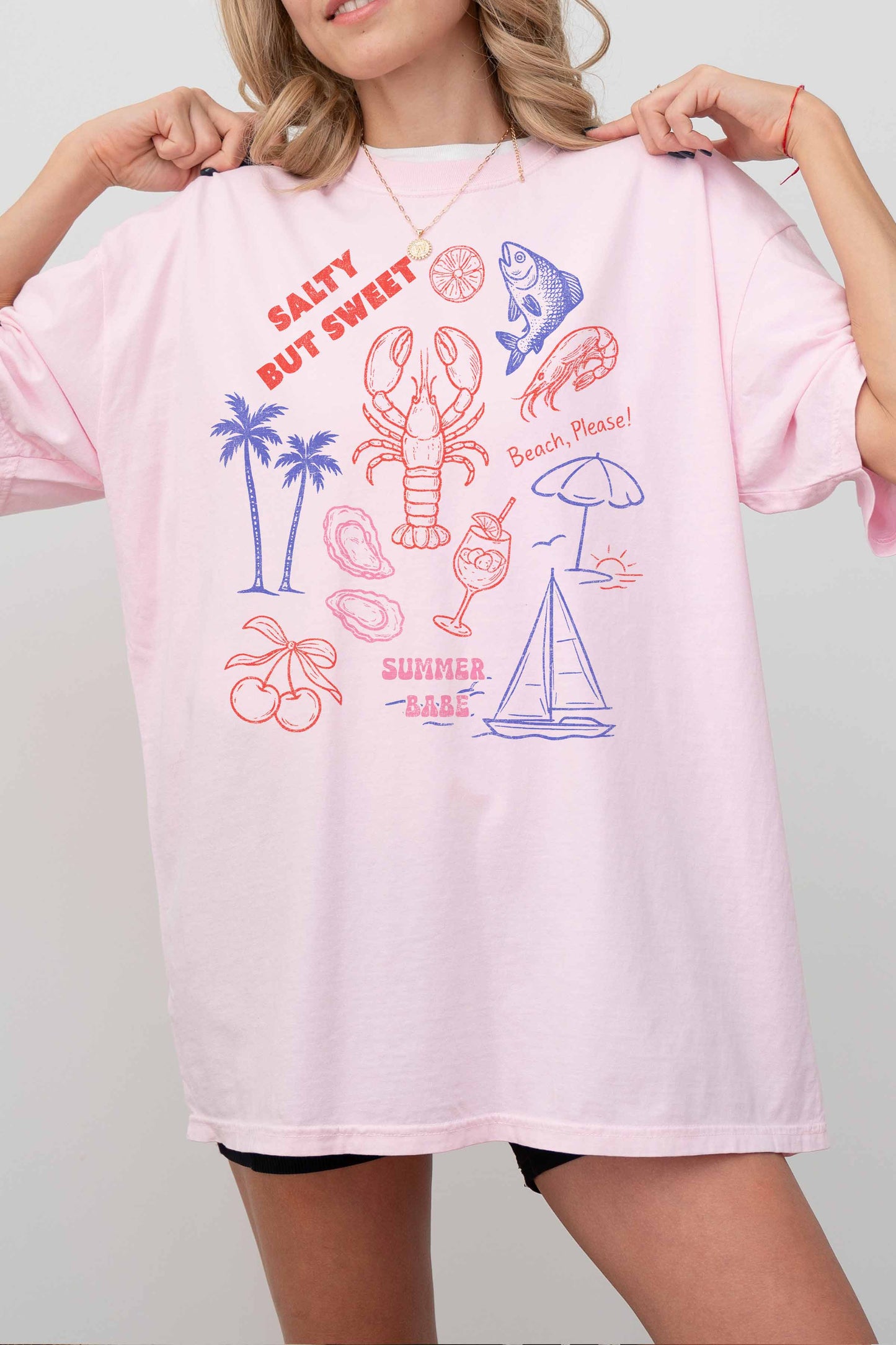 SALTY BUT SWEET OVERSIZED TEE