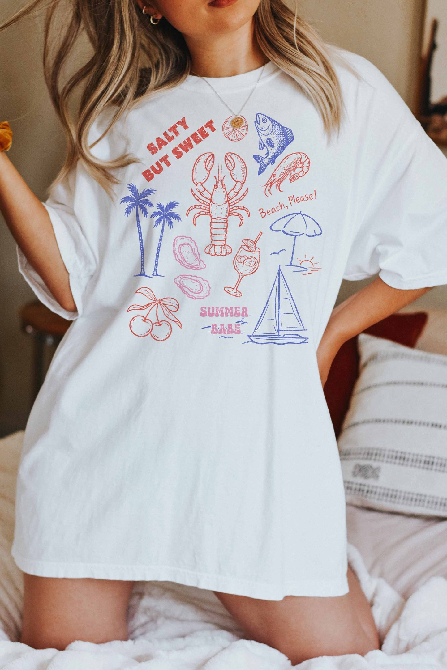 SALTY BUT SWEET OVERSIZED TEE