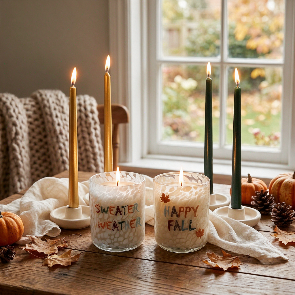 Sweater Weather  12oz  Icon Candle