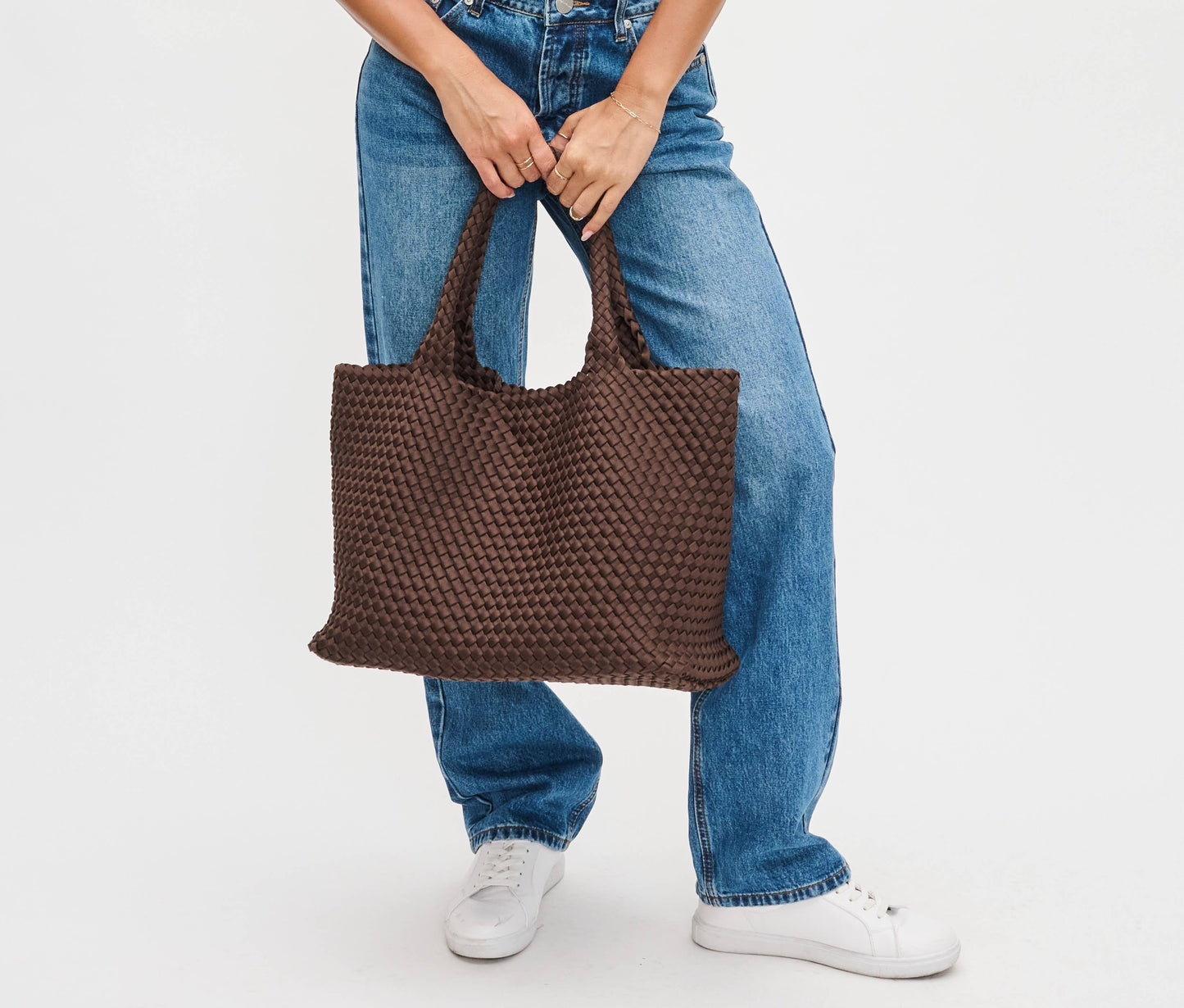 Sky's The Limit - Large Woven Neoprene Tote