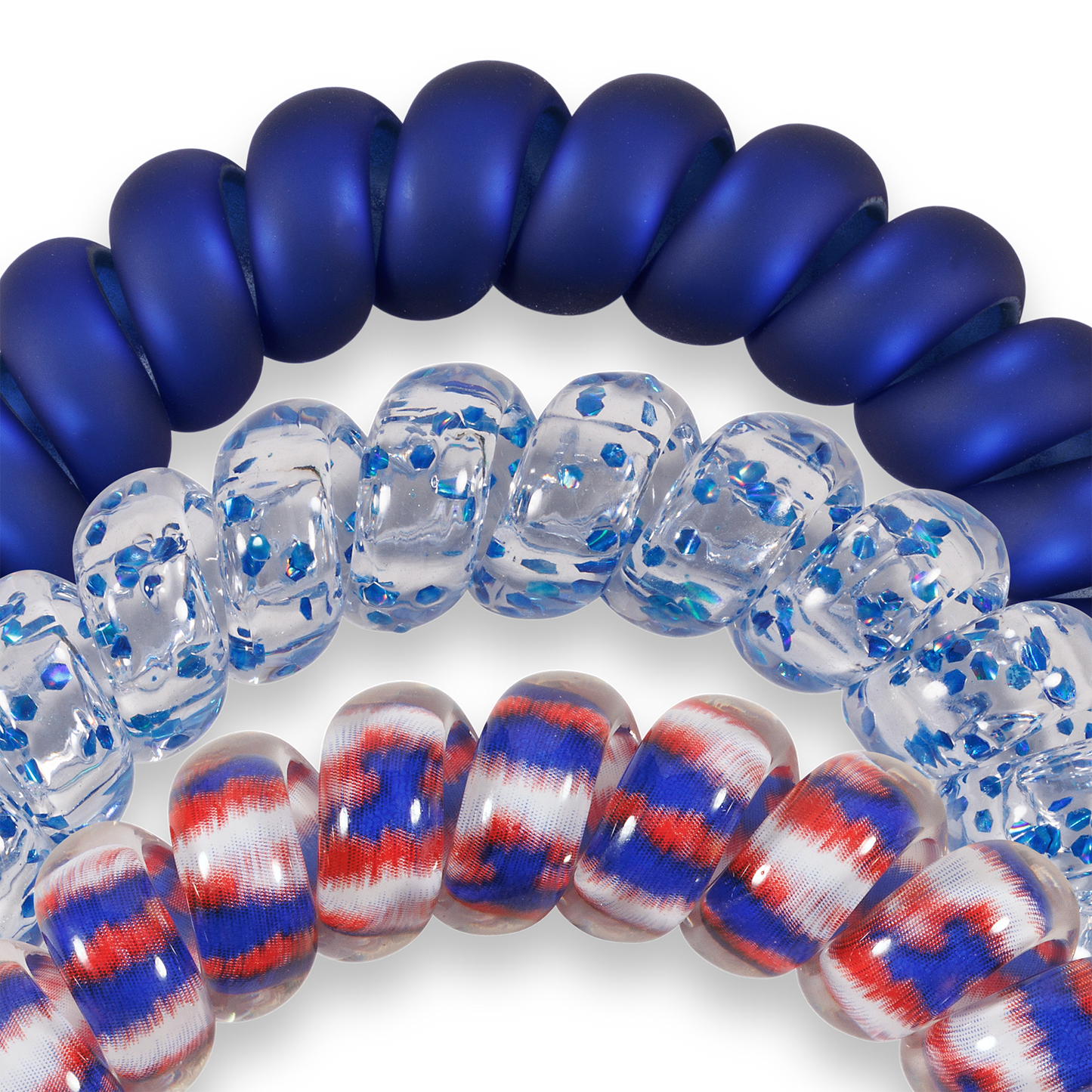 Spiral Hair Coils | Large | Fire-workin' It Hair Ties