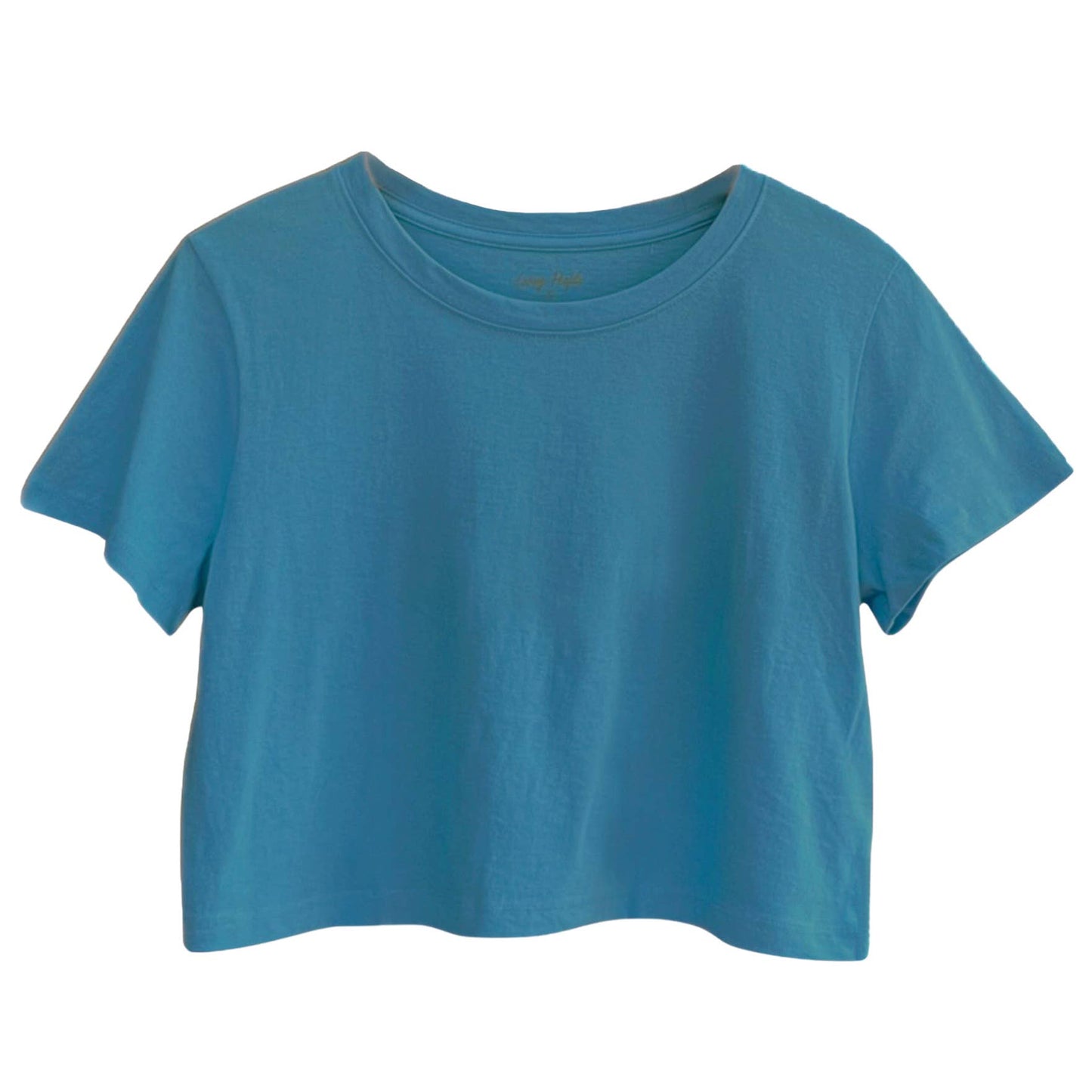 Premium cotton cropped tees