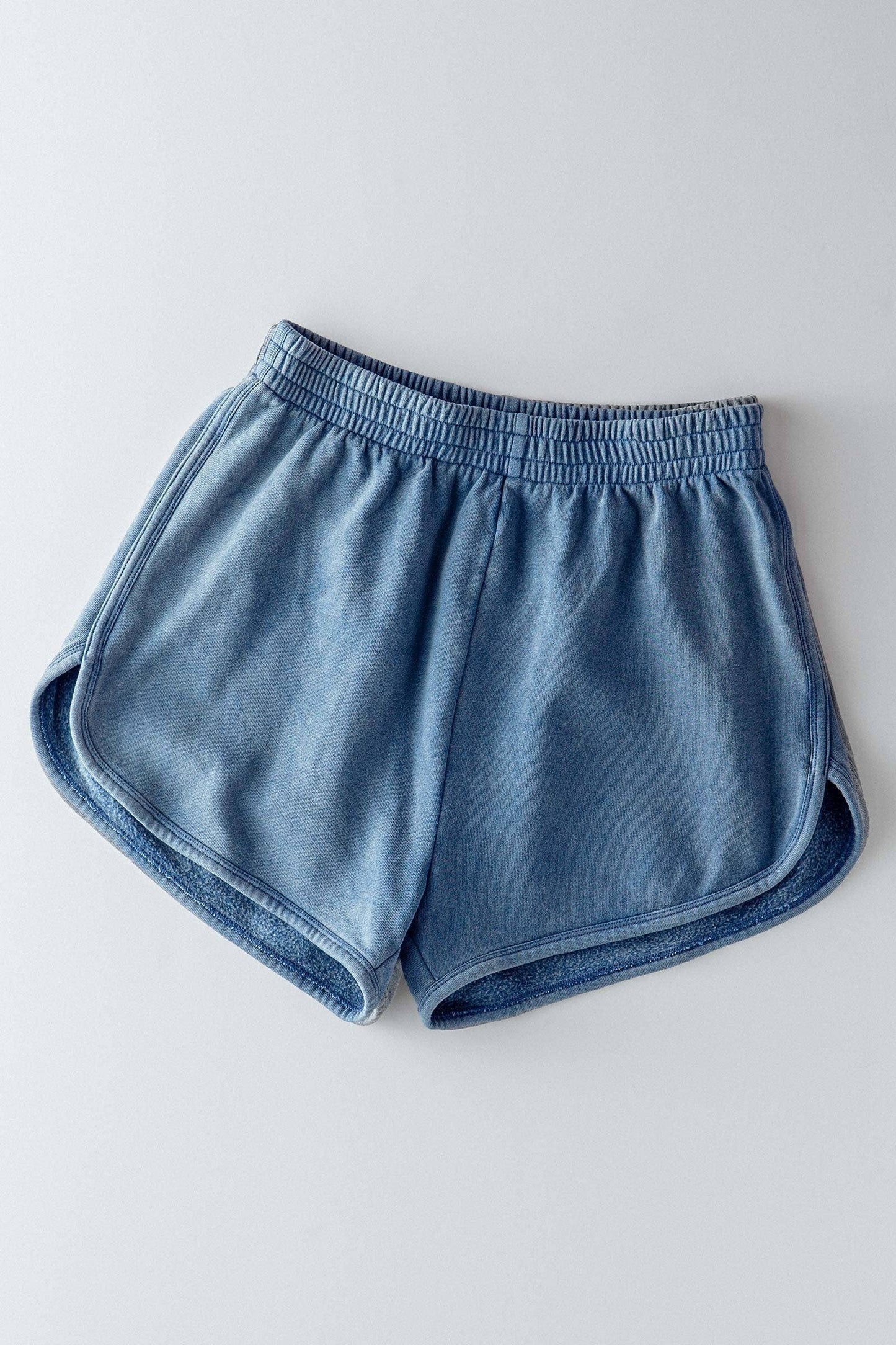 French Terry High Rise Lounge Shorts
