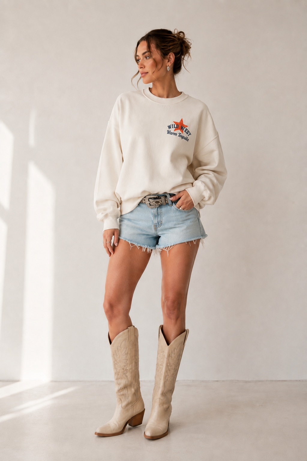 Country Music and Tequila Sand Sweatshirt