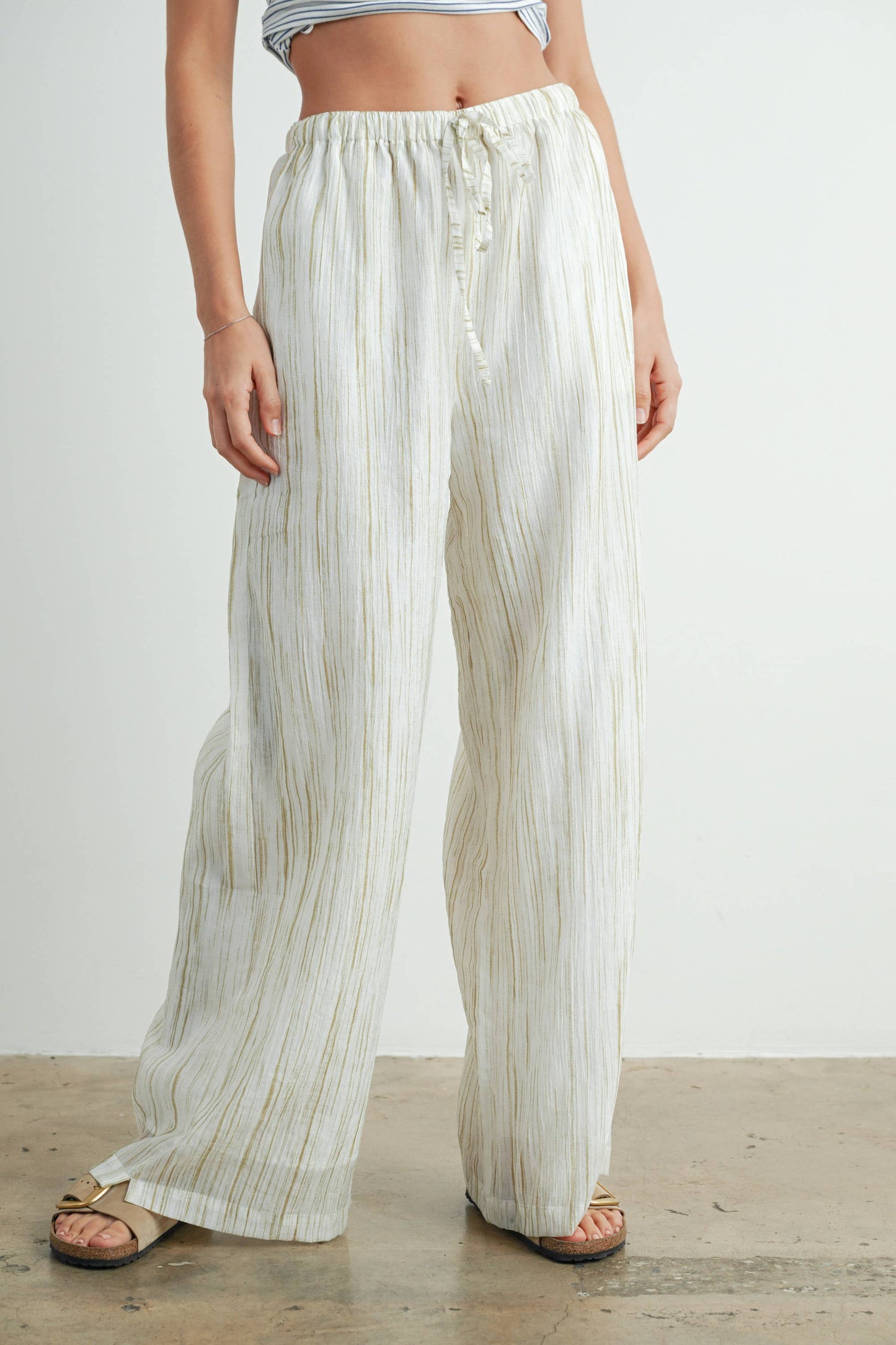 Trendy Wide Leg Pants - BMP7663