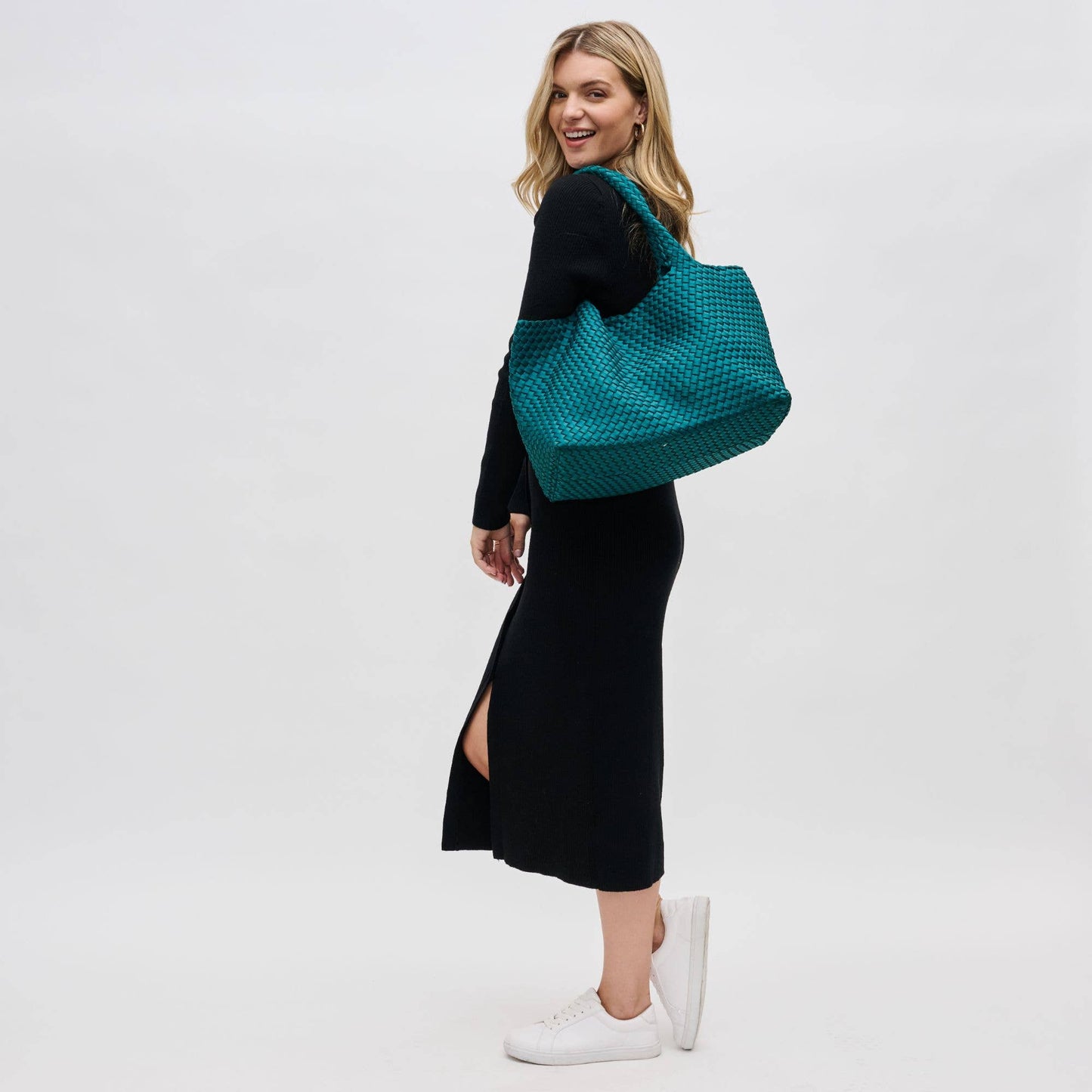 Sky's The Limit - Large Woven Neoprene Tote