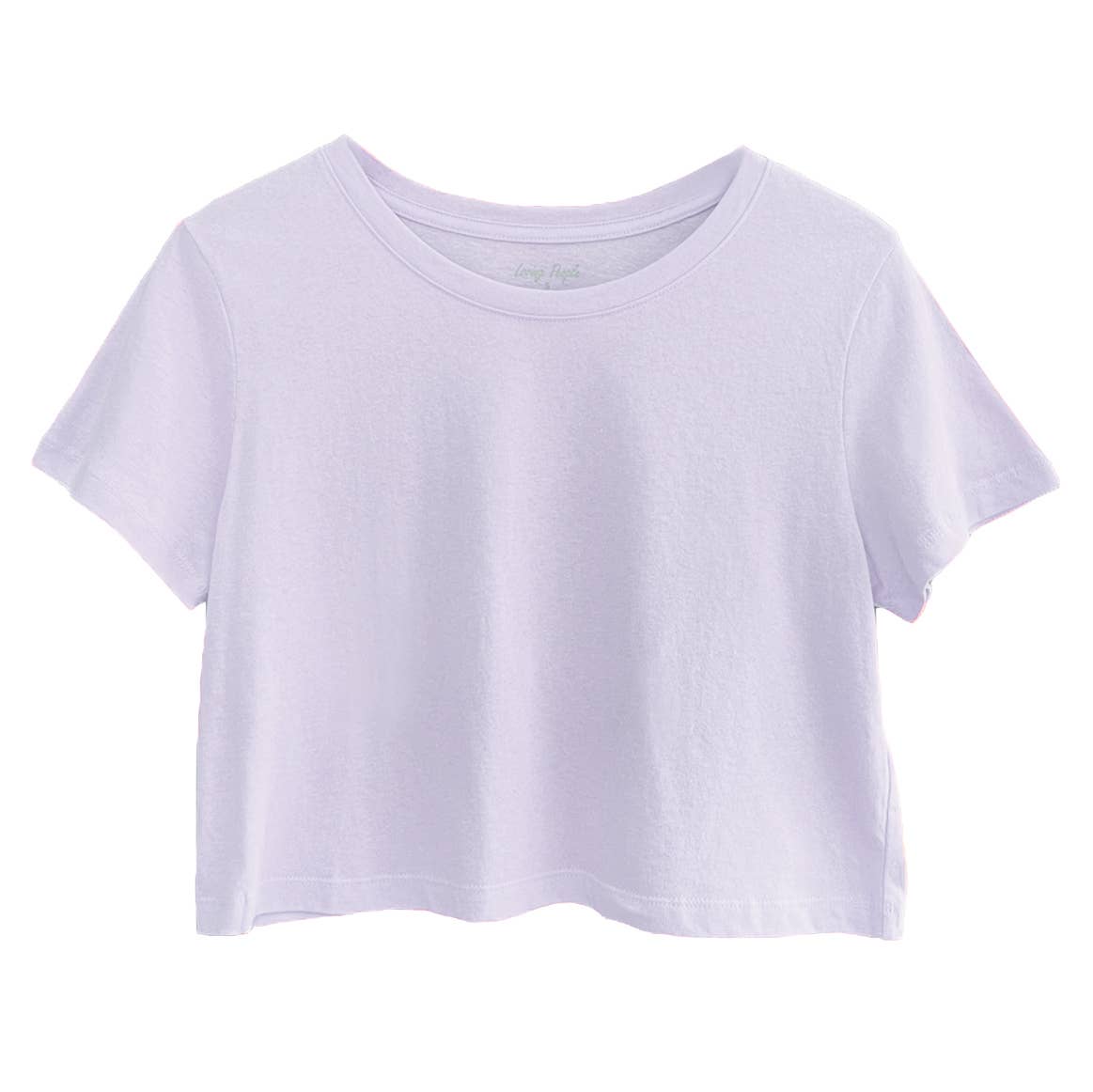 Premium cotton cropped tees