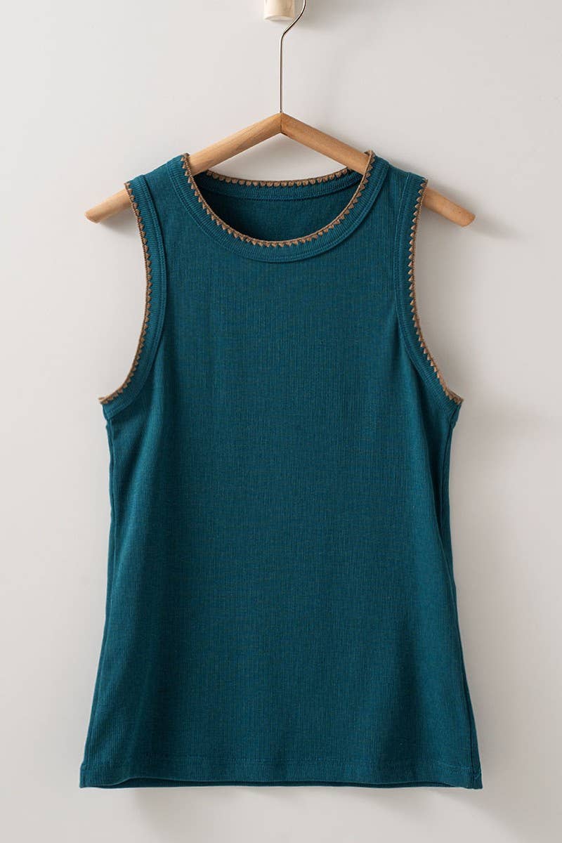 SYDNEY STRUCTURE KNIT TANK TOP
