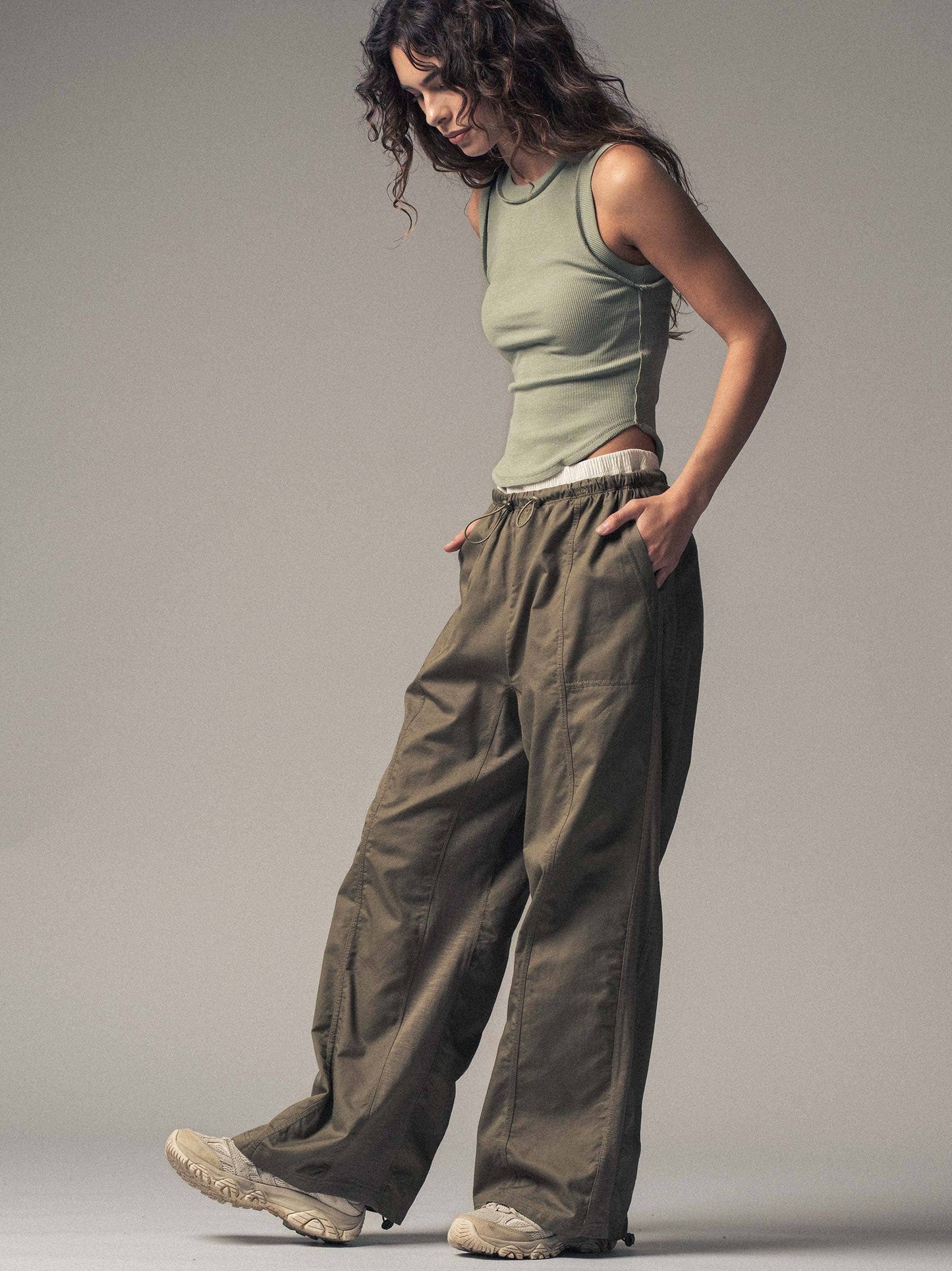 Ribbed Slim Fit Sleeveless Tank Top